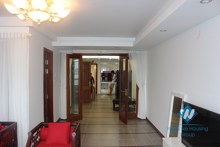 Lake view and brand new 2 bedrooms apartment for rent in Tay Ho District, Hanoi